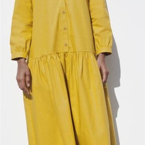 Zara “Isla” dress in mustard yellow - Picture 5 of 6